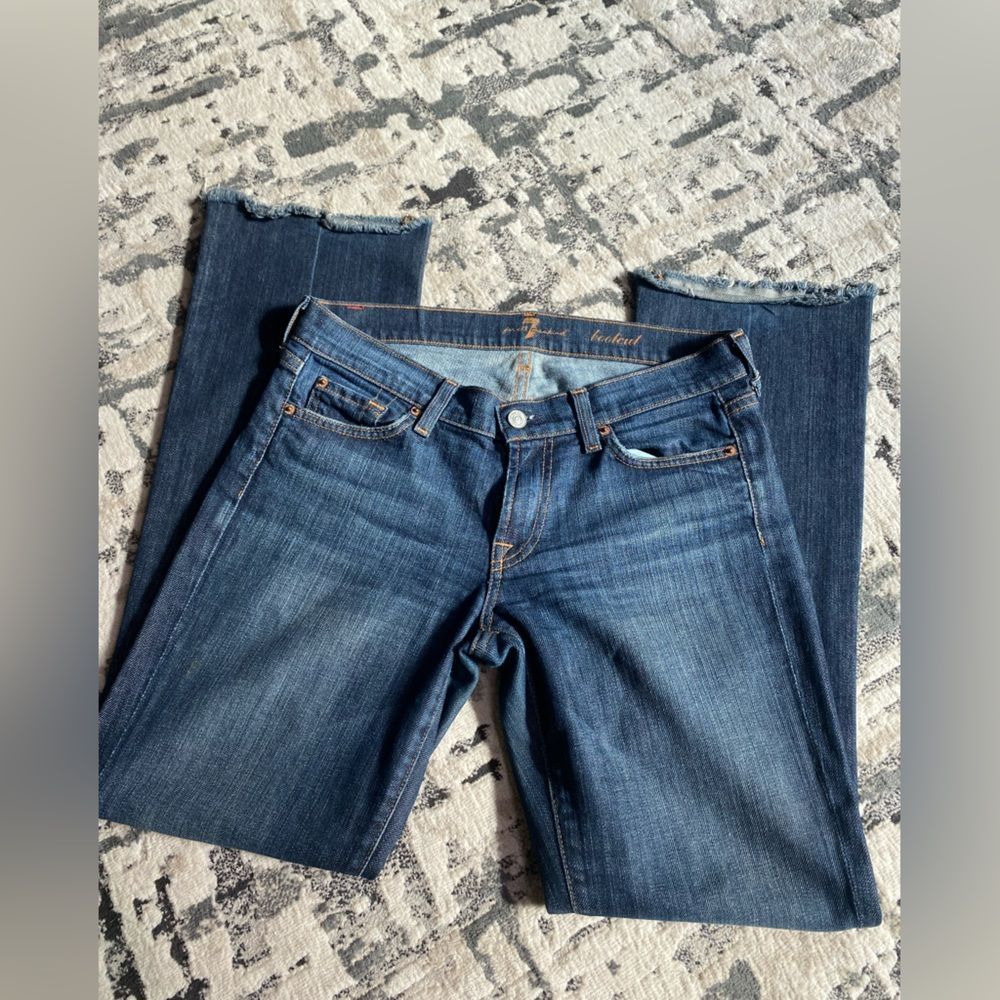 7 For All Mankind Jeans Blue Womens 29